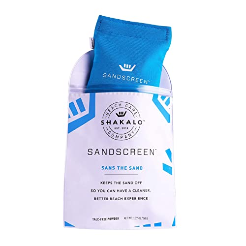 SANDSCREEN Sand Removal Bag | The Original Sand Remover | Talc-Free and Reef Friendly | Fresh, Clean and Sand Free | Great for The Whole Family!(Pack of 1)