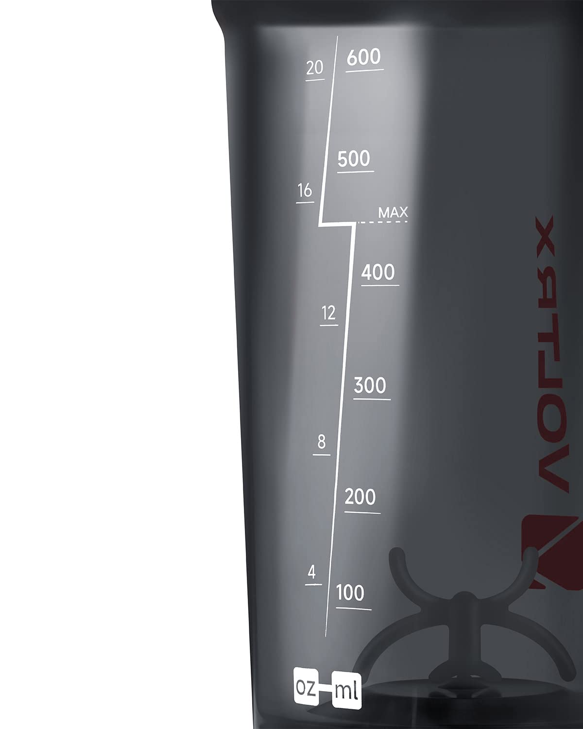 VOLTRX Electric Protein Shaker Bottle - USB Rechargeable Mixer Cup for Shakes and Meal Replacements, BPA-Free Tritan, 24oz