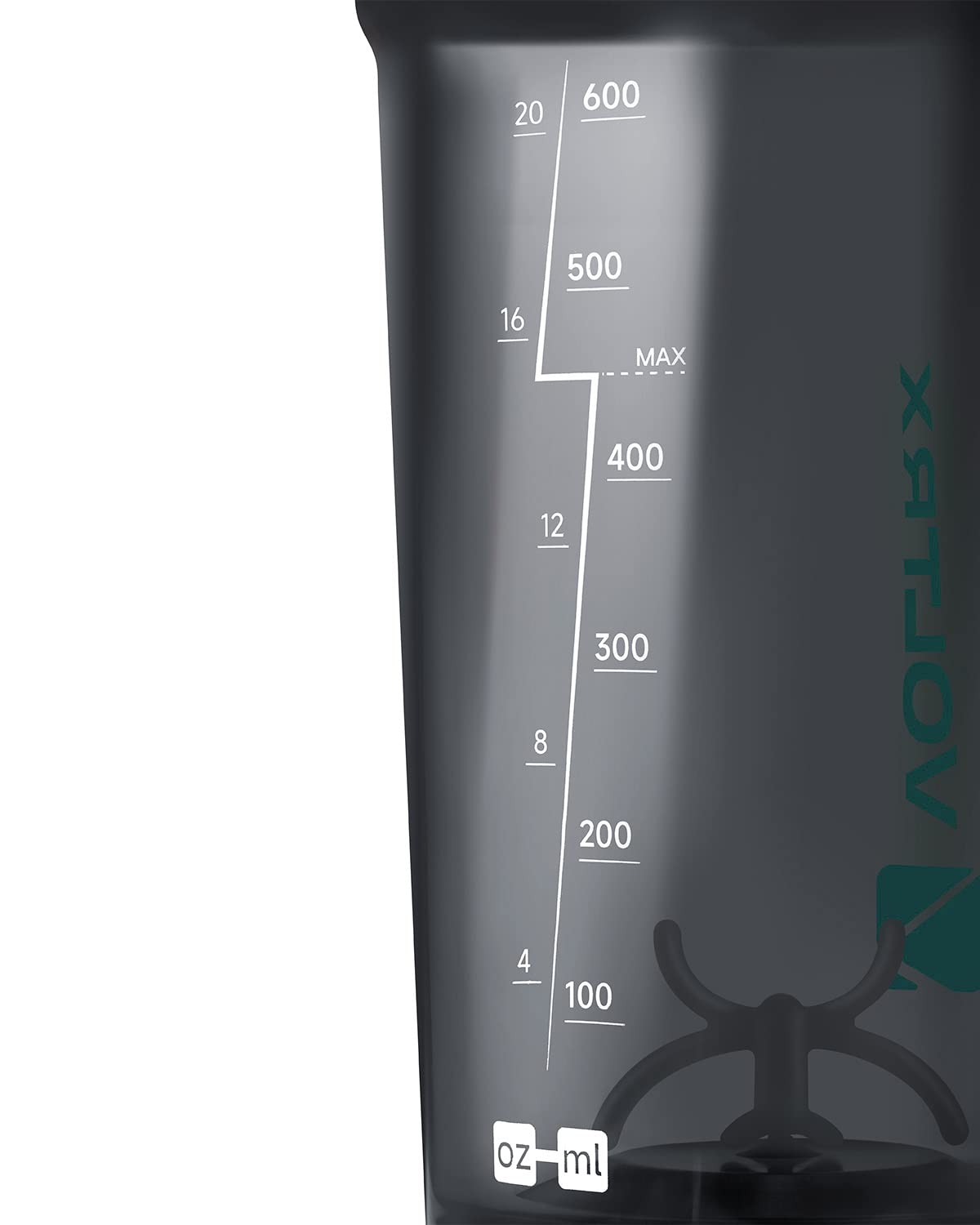 VOLTRX Electric Protein Shaker Bottle - USB Rechargeable Mixer Cup for Shakes and Meal Replacements, BPA-Free Tritan, 24oz