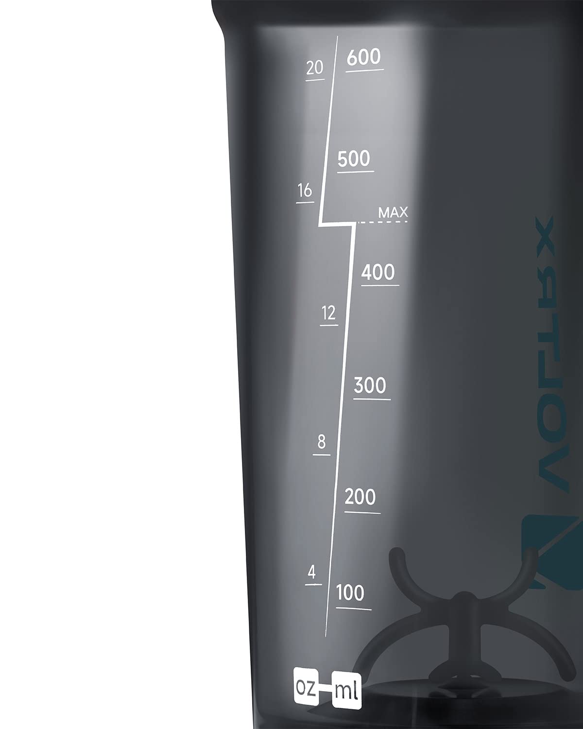 VOLTRX Electric Protein Shaker Bottle - USB Rechargeable Mixer Cup for Shakes and Meal Replacements, BPA-Free Tritan, 24oz
