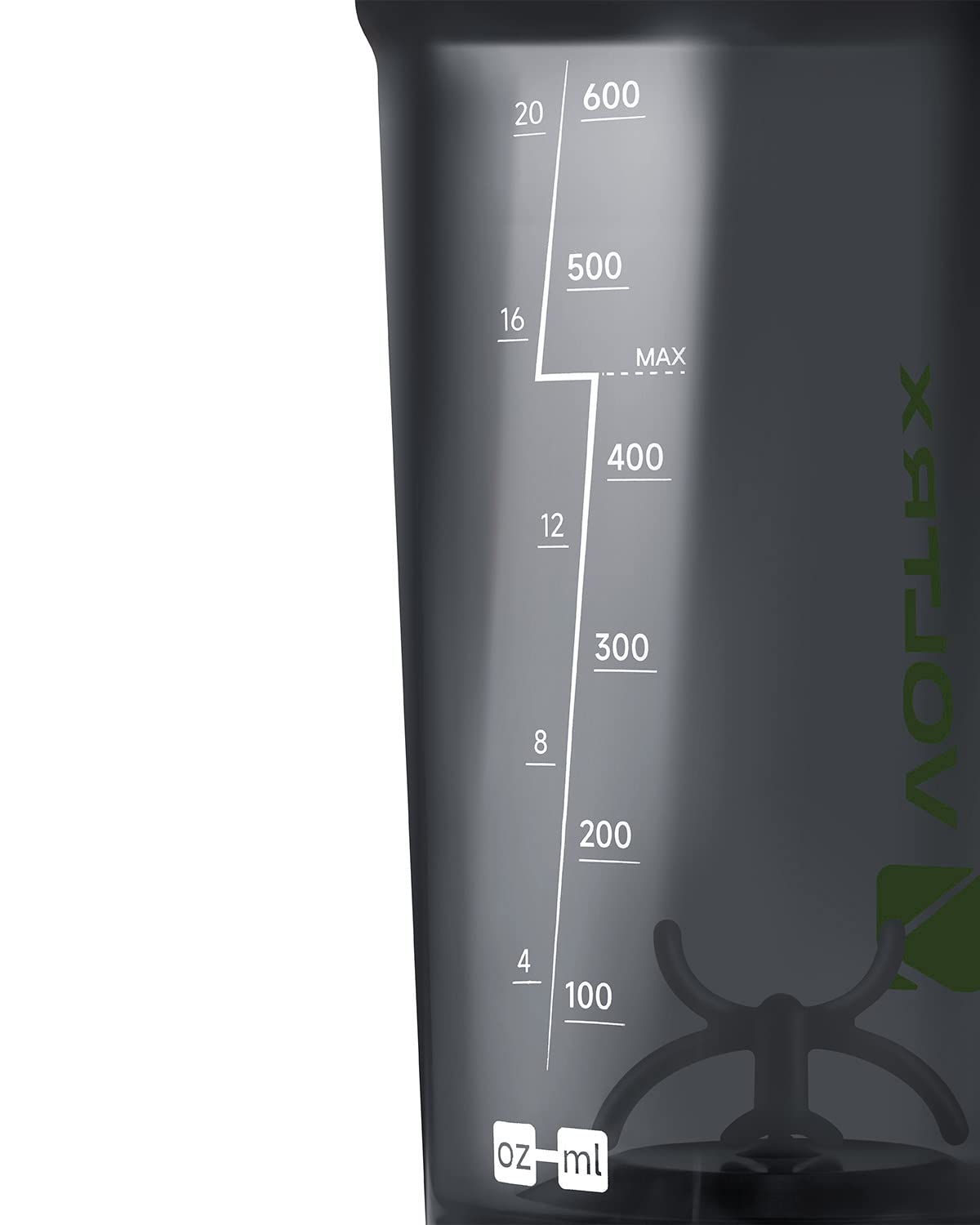 VOLTRX Electric Protein Shaker Bottle - USB Rechargeable Mixer Cup for Shakes and Meal Replacements, BPA-Free Tritan, 24oz