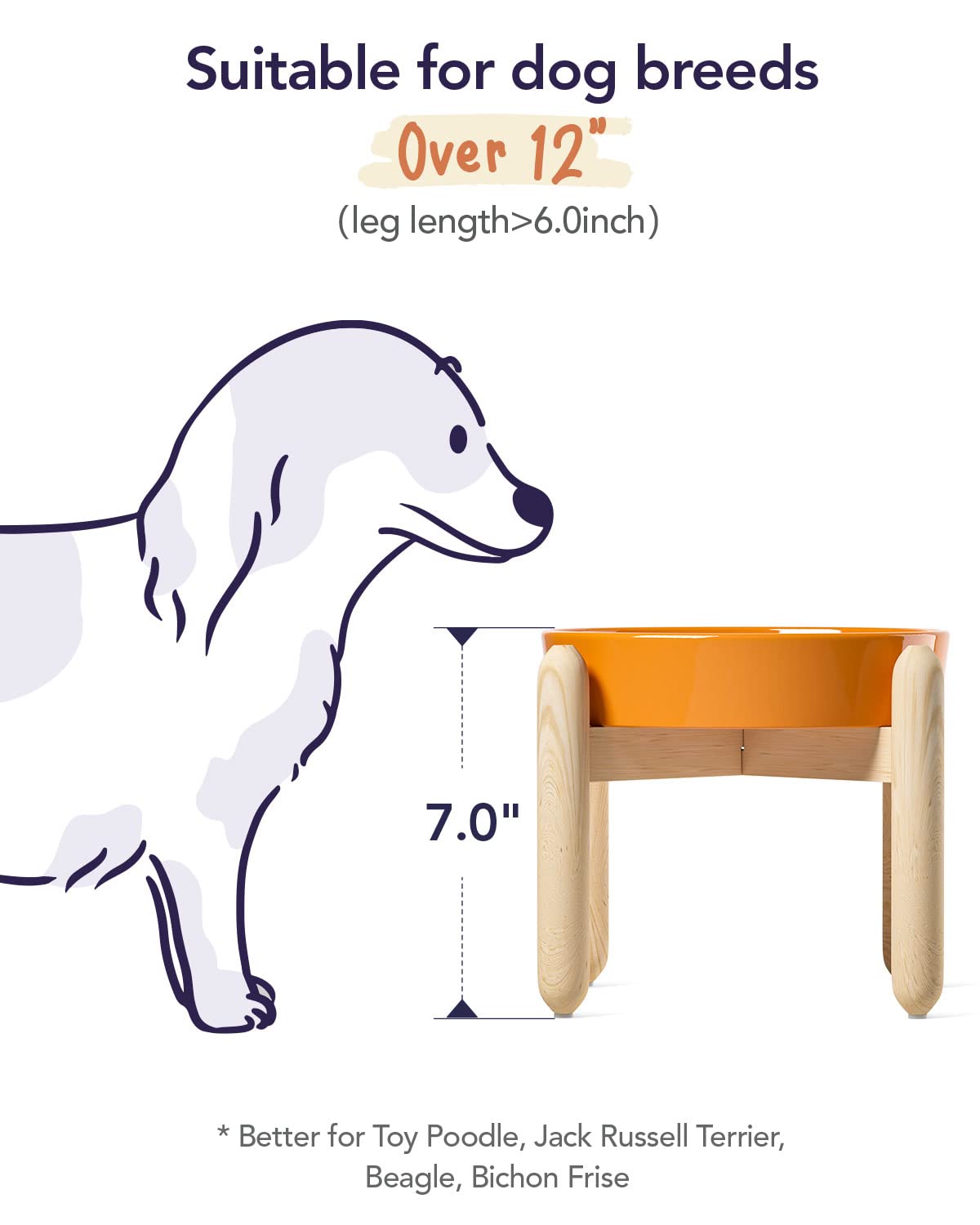 LE TAUCI Dog Bowls Slow Feeder Ceramic, 1.5 Cups Slow Feeding Dog Bowl Small Medium Breed, Puppy Slow Feeder Bowl for Fast Eater, Dog Dishes to Slow Down Eating, Puzzle Dog Food Bowl, Maze Purple