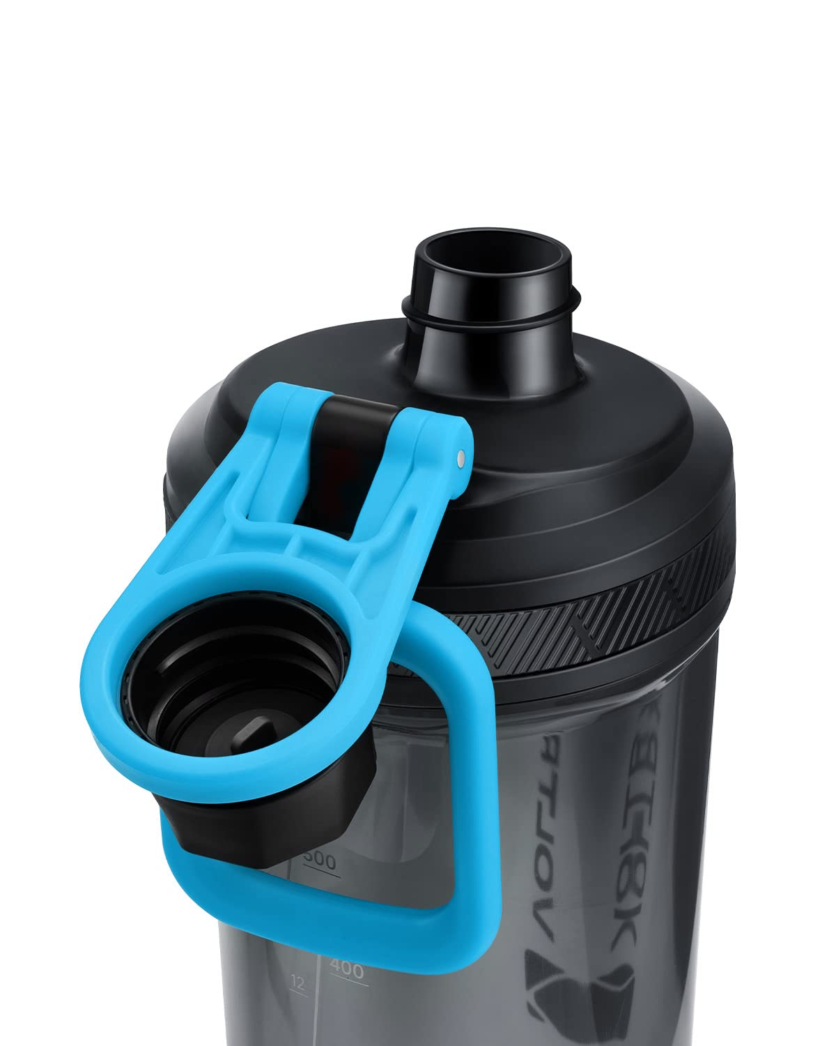 VOLTRX Electric Protein Shaker Bottle - USB Rechargeable Mixer Cup for Shakes and Meal Replacements, BPA-Free Tritan, 24oz