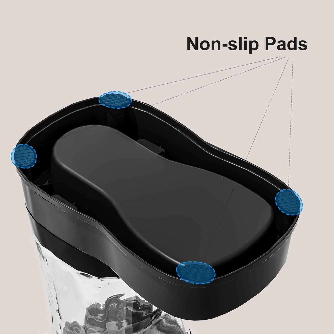 Gardner Pet Automatic Dog Water Dispenser Gravity Stainless Steel Water Waterer Feeder, 100% BPA-Free Large Capacity Water Feeding Bowls for Medium & Large-Sized Dogs Cats Other Pets -(1 Gallon)