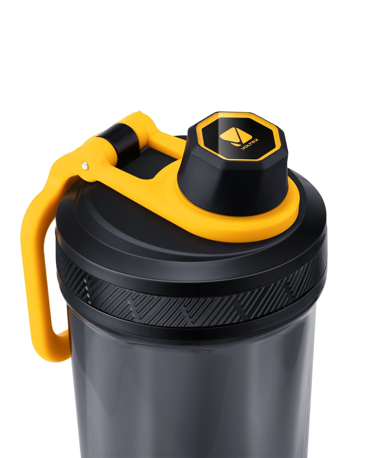 VOLTRX Electric Protein Shaker Bottle - USB Rechargeable Mixer Cup for Shakes and Meal Replacements, BPA-Free Tritan, 24oz