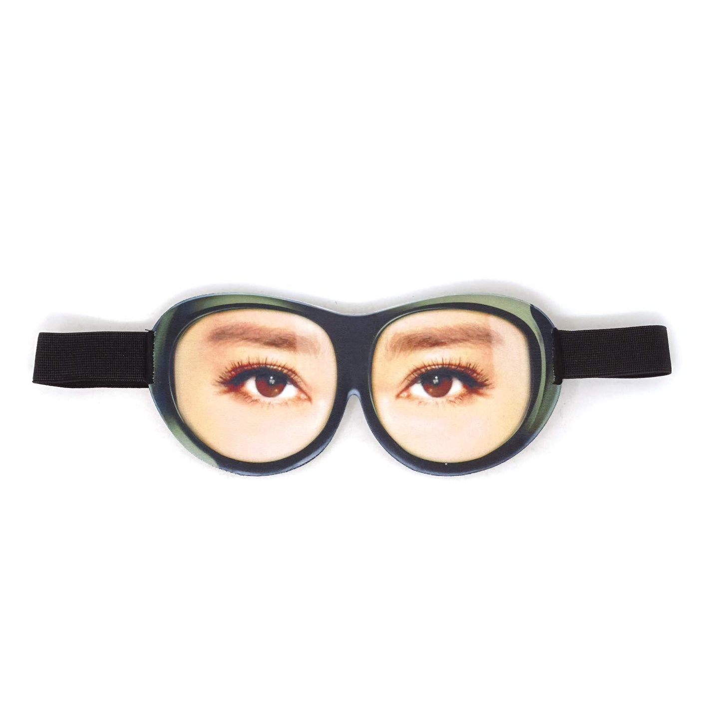 Honbay 3D Funny Eyeshade Soft Sleep Eye Mask with Adjustable Head Strap for Travel, Game, Party, Rest, Sleeping (Woman)