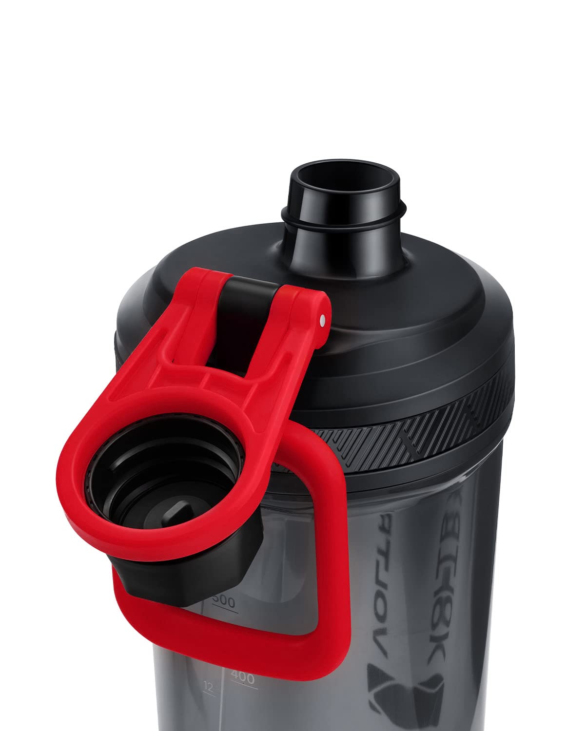 VOLTRX Electric Protein Shaker Bottle - USB Rechargeable Mixer Cup for Shakes and Meal Replacements, BPA-Free Tritan, 24oz