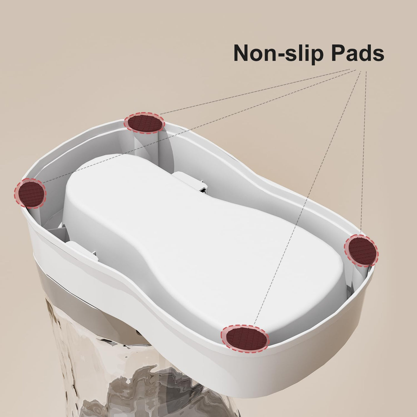 Gardner Pet Automatic Dog Water Dispenser Gravity Stainless Steel Water Waterer Feeder, 100% BPA-Free Large Capacity Water Feeding Bowls for Medium & Large-Sized Dogs Cats Other Pets -(1 Gallon)