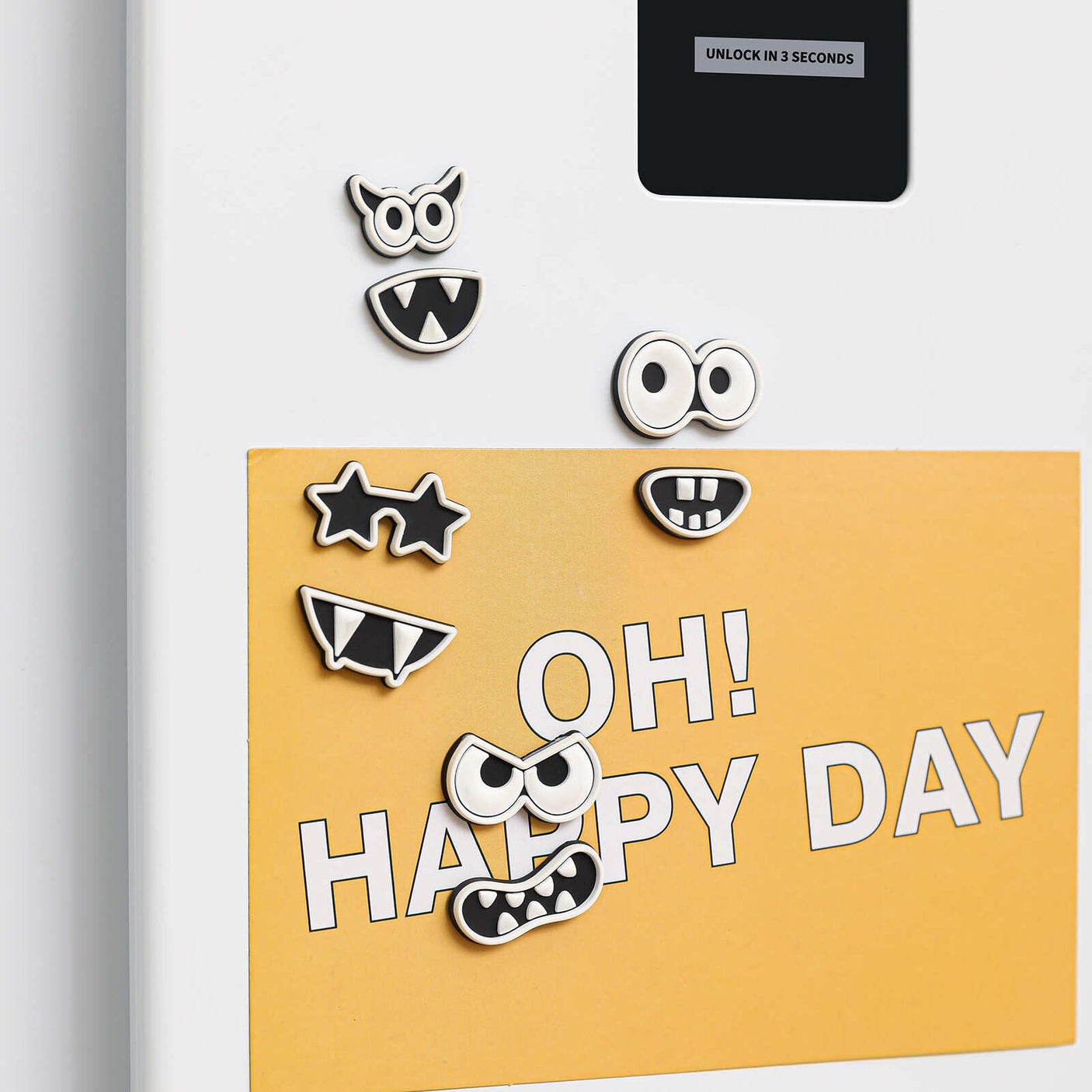 Plant Magnets Eyes for Potted Plants 8 PCS Cute Magnetic Plant Eyes with Cartoon Eyes, Funny Plants Pins for Indoor Outdoor Office Plants Accessories, Plants Lover Gifts, Magnets for Fridge