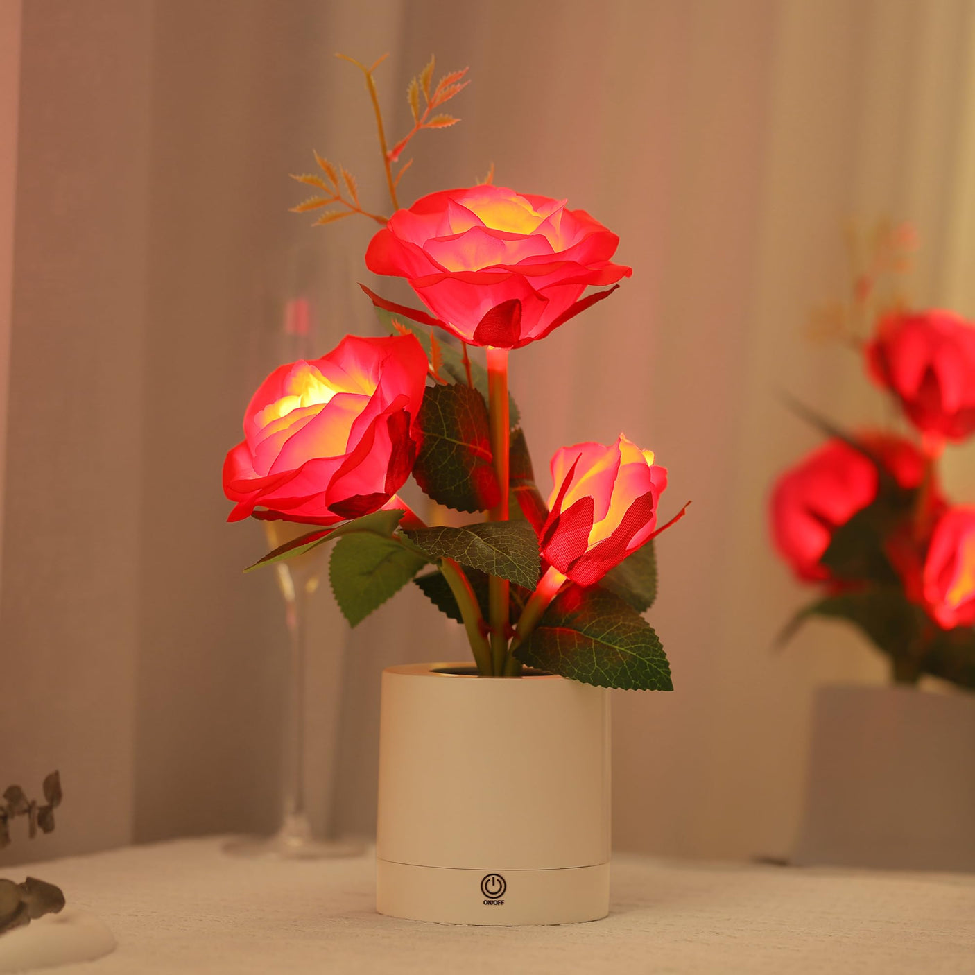 Sunflower LED Lamp for Women, Mother's Day Ideal for Bedroom Decor Sunflower Gifts for Mom Grandma Teacher Aunt Girlfriends Coworker Friend Wife Mothers Anniversary Birthday Christmas