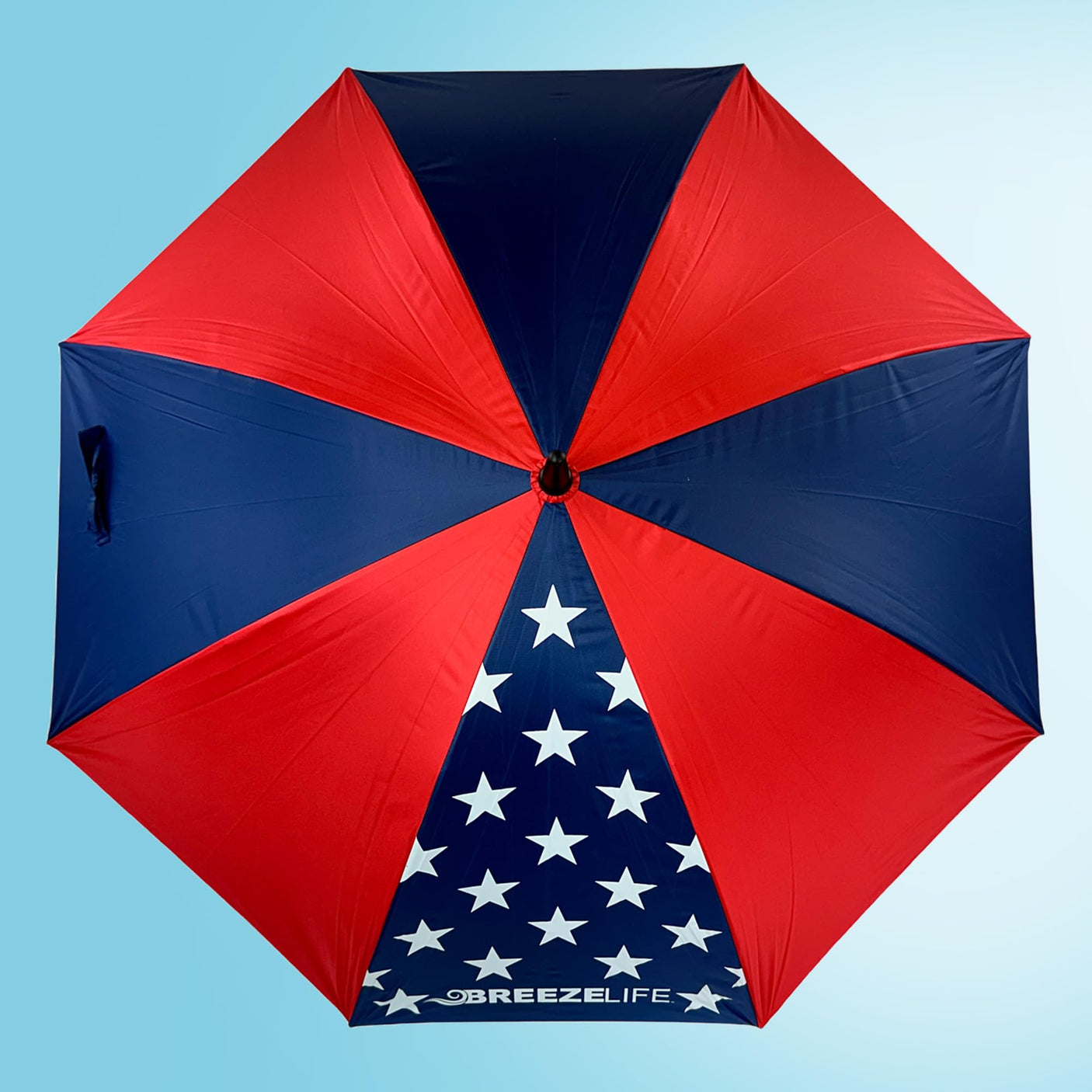 Original Mister Breeze, Sun Umbrella with Fan and Mister, Umbrella Mister with Built-in Fan for Festivals, Beach and More, Blocks Harmful Sun Rays, Mist bottle included, Silver