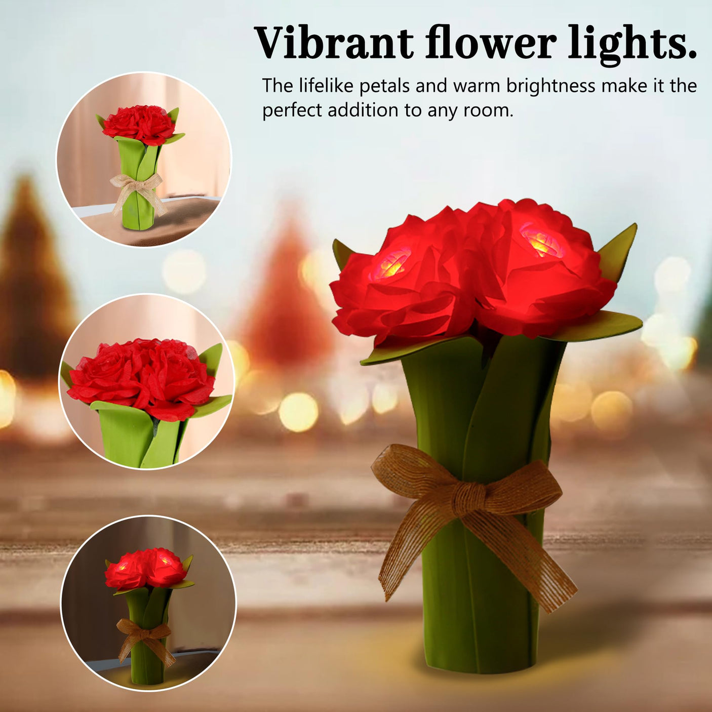 Sunflower LED Lamp for Women, Mother's Day Ideal for Bedroom Decor Sunflower Gifts for Mom Grandma Teacher Aunt Girlfriends Coworker Friend Wife Mothers Anniversary Birthday Christmas