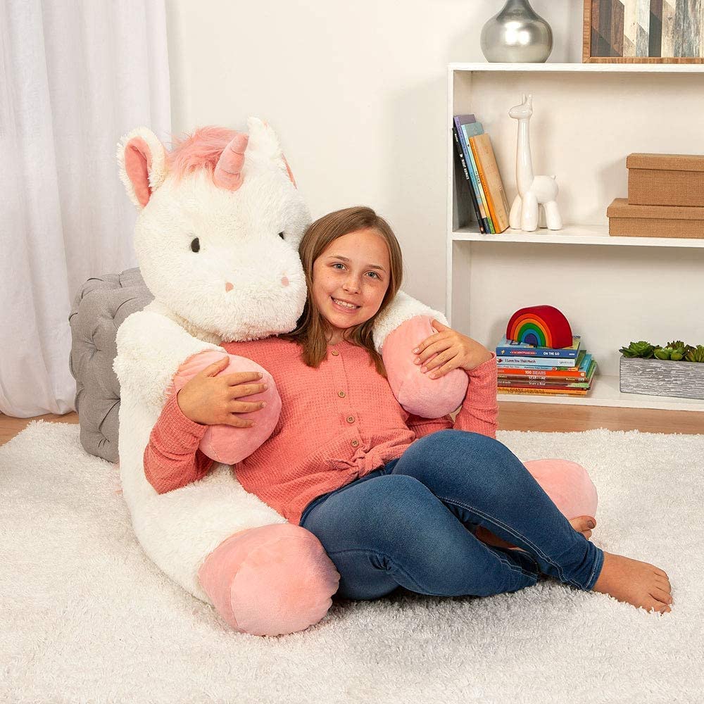 Vermont Teddy Bear Giant Elephant Stuffed Animal - 6 Foot Big Stuffed Elephant Plush from Giant Cuddle Collection - Collectible Plushies for Kids & Adults | Crafted in The USA