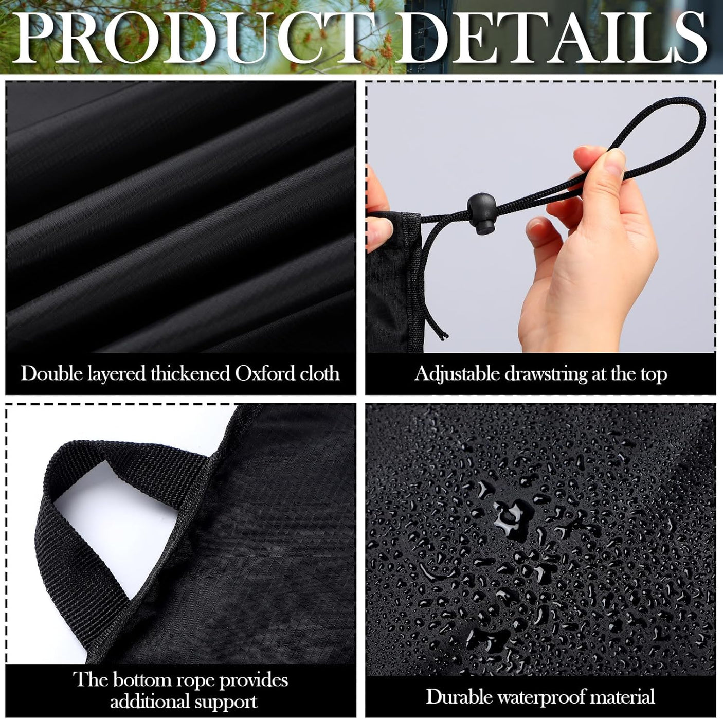 7x6 ft Black Large Car Curtains Camper Van Rear Door Shower Curtains with Magnetic Hooks Adjustable Outdoor Shower Double Layer Changing Car Cover Truck Travelling - Build Your Ideas