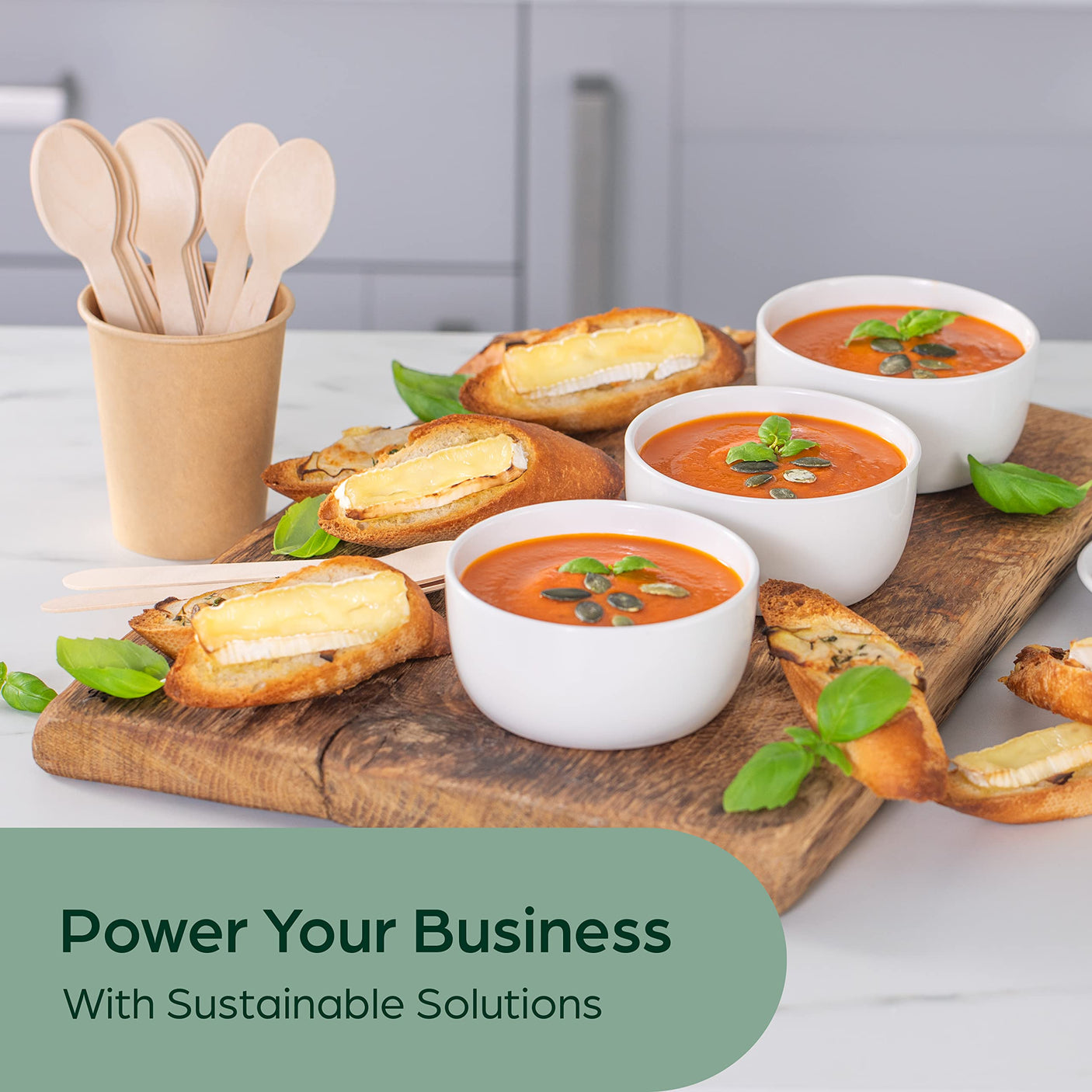 Wooden Compostable Utensils Set - 360 Pieces (120 Forks 120 Spoons 120 Knives) Sturdy Wood Disposable Cutlery - Eco-Friendly Biodegradable Utensils for Party - Free From Plastic Cutlery Set for Eating