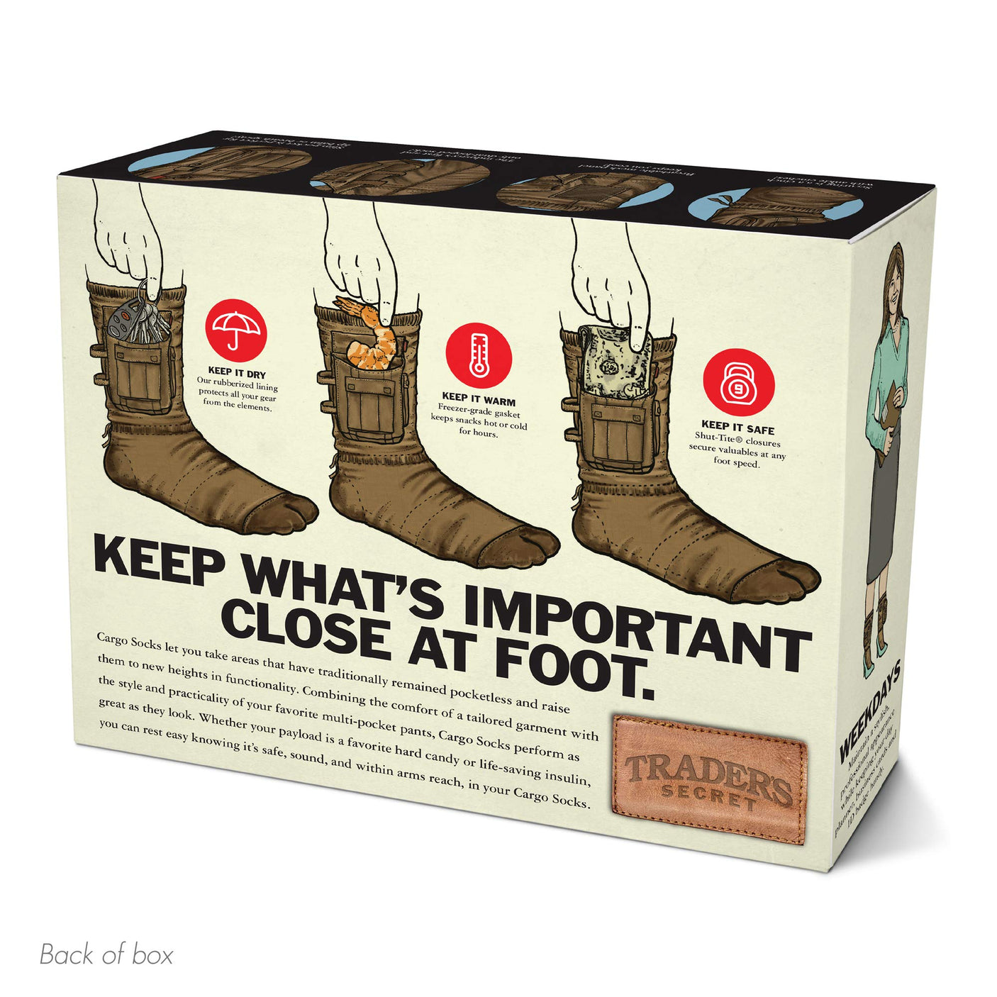 Prank-O My First Fire Prank Gift Box – Empty Box for Wrapping Real Presents – Hilarious Fake Packaging for Birthdays, Christmas, and Holidays – Fun Gag Gift Box for Men, Women, and Kids