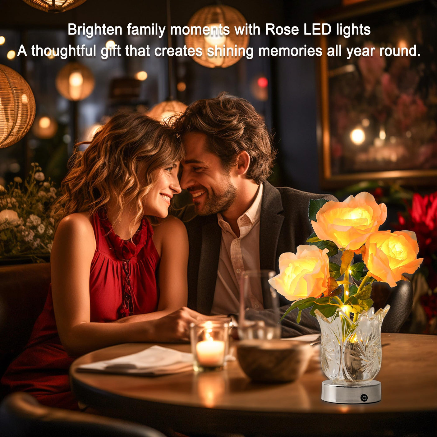 Sunflower LED Lamp for Women, Mother's Day Ideal for Bedroom Decor Sunflower Gifts for Mom Grandma Teacher Aunt Girlfriends Coworker Friend Wife Mothers Anniversary Birthday Christmas