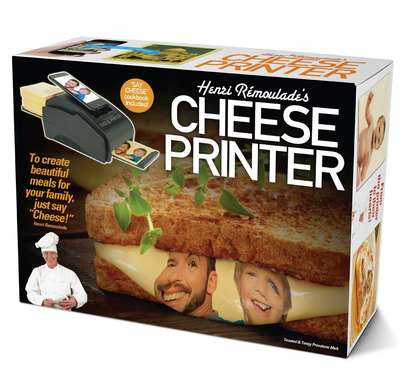 Prank-O My First Fire Prank Gift Box – Empty Box for Wrapping Real Presents – Hilarious Fake Packaging for Birthdays, Christmas, and Holidays – Fun Gag Gift Box for Men, Women, and Kids