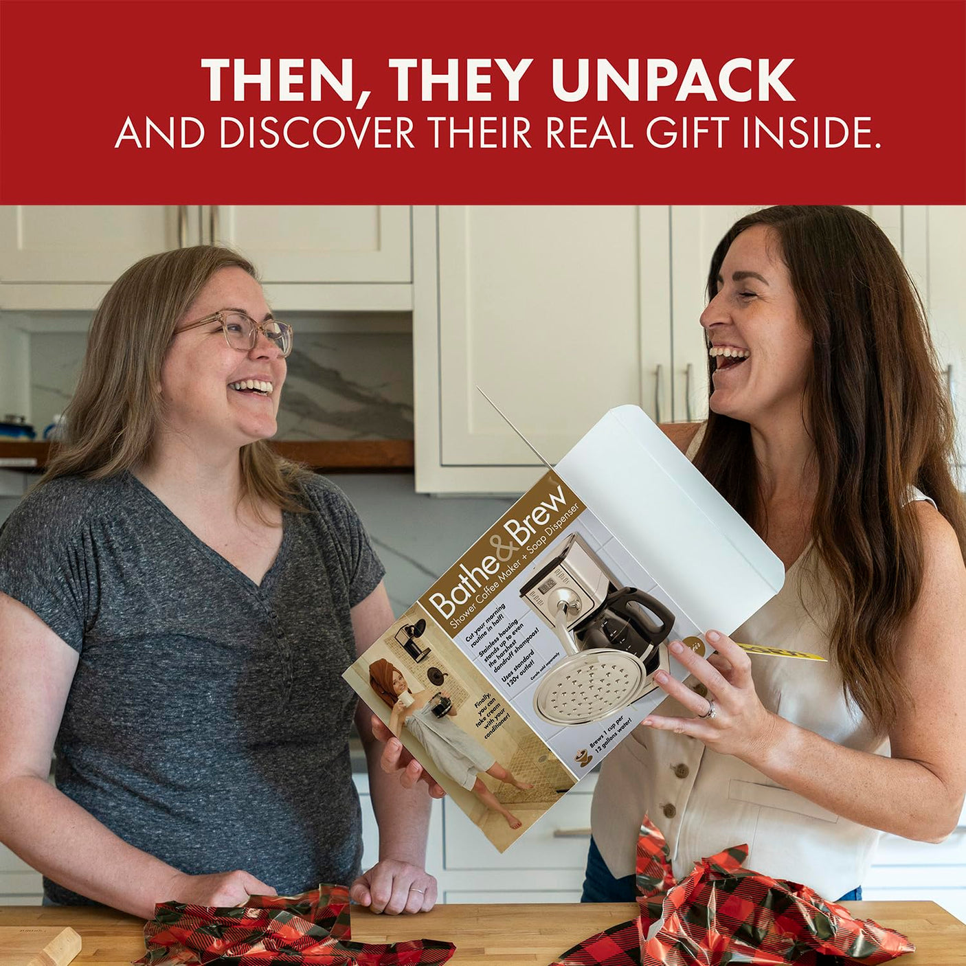 Prank-O My First Fire Prank Gift Box – Empty Box for Wrapping Real Presents – Hilarious Fake Packaging for Birthdays, Christmas, and Holidays – Fun Gag Gift Box for Men, Women, and Kids