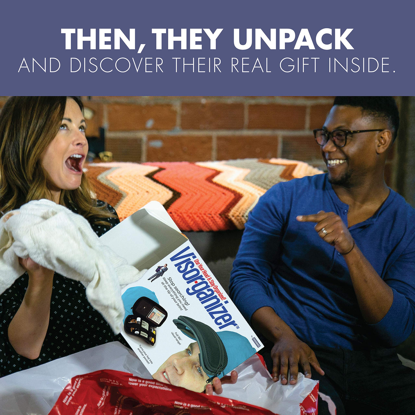 Prank-O My First Fire Prank Gift Box – Empty Box for Wrapping Real Presents – Hilarious Fake Packaging for Birthdays, Christmas, and Holidays – Fun Gag Gift Box for Men, Women, and Kids