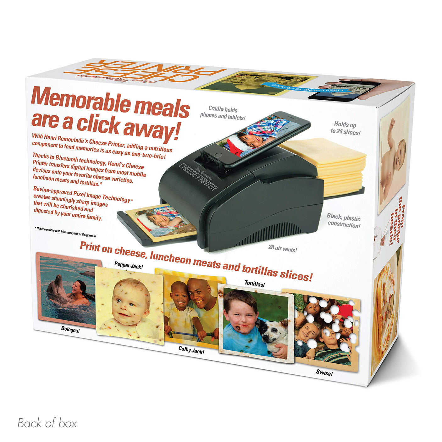 Prank-O My First Fire Prank Gift Box – Empty Box for Wrapping Real Presents – Hilarious Fake Packaging for Birthdays, Christmas, and Holidays – Fun Gag Gift Box for Men, Women, and Kids