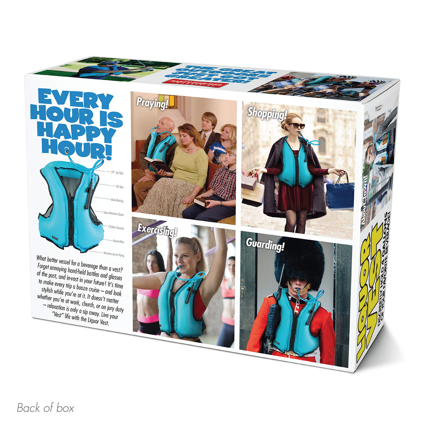 Prank-O My First Fire Prank Gift Box – Empty Box for Wrapping Real Presents – Hilarious Fake Packaging for Birthdays, Christmas, and Holidays – Fun Gag Gift Box for Men, Women, and Kids