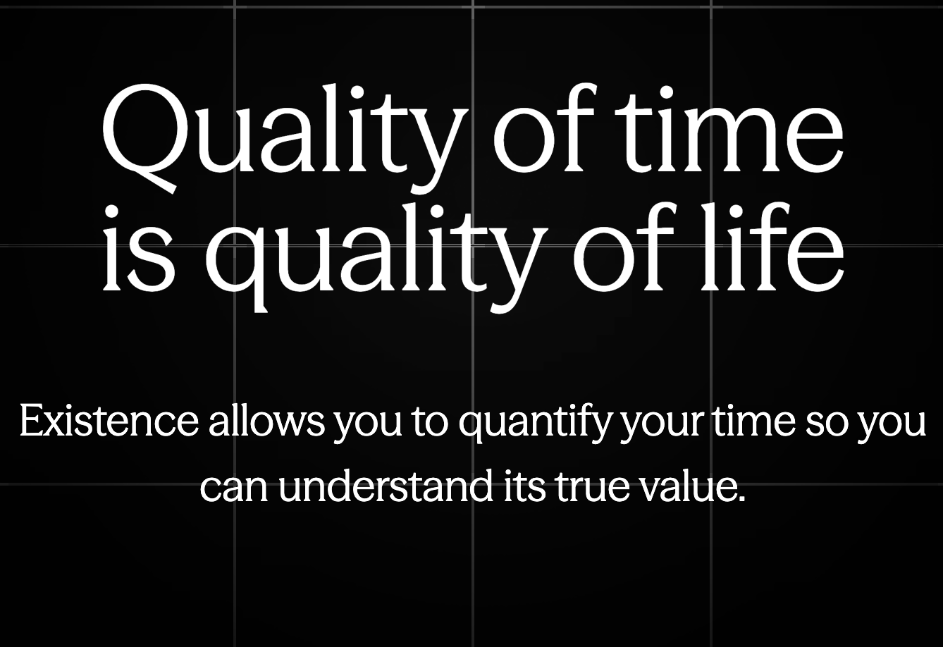 existence - Turn Time Into Transformation