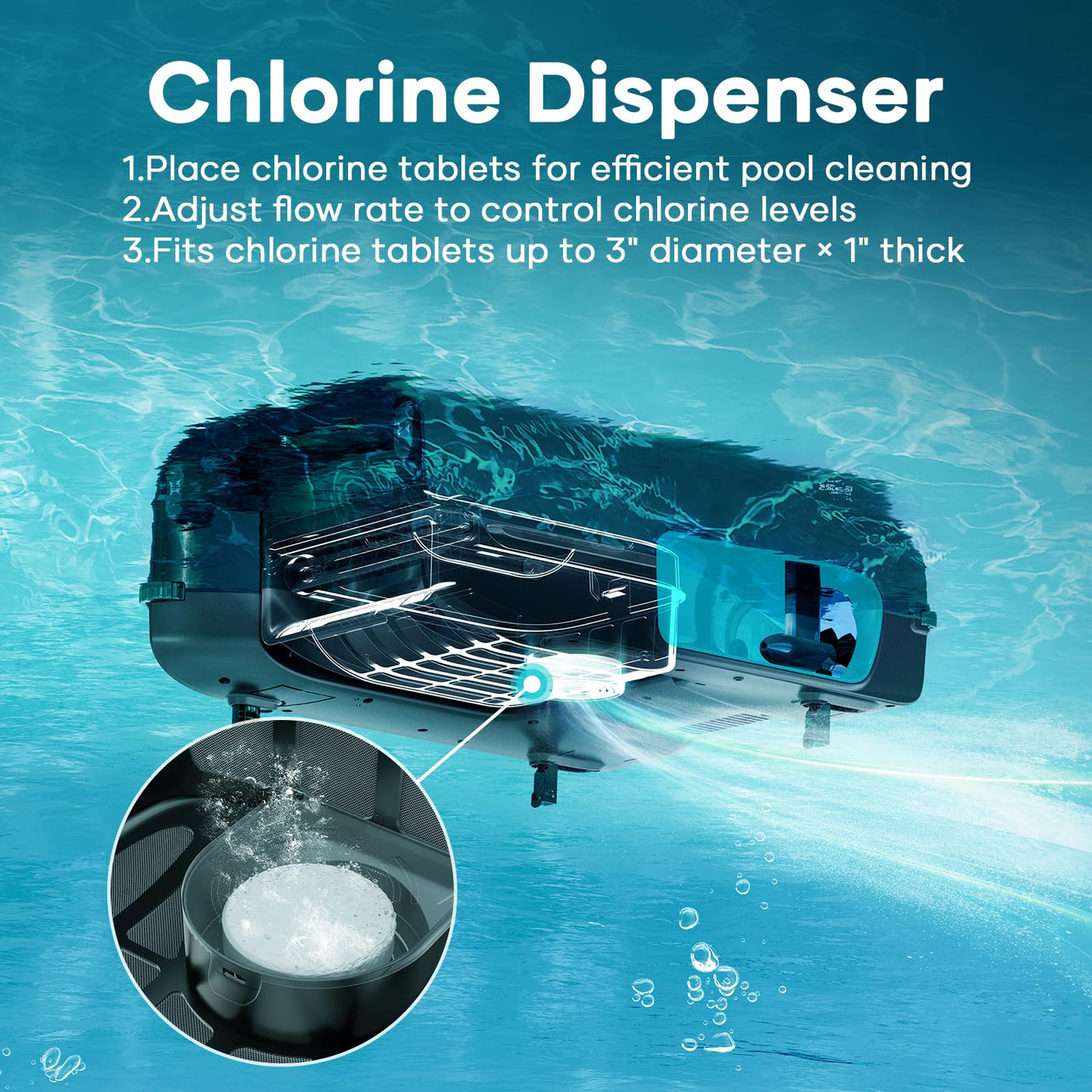 AIPER Surfer S2 Robotic Solar Pool Skimmer with APP Support, 24/7 Cleaning, Dual Charging Modes, Smart Obstacle Avoidance, Ideal for Most Swimming Pool Types - Build Your Ideas