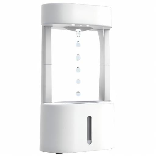 Anti Gravity Humidifier Water Drop Humidifier - Floating Water Machine Levitating Water Tabletop Fountain Hydra Lamp Small Humidifier Antigravity Humidifier Novelty Gifts - Build Your Ideas