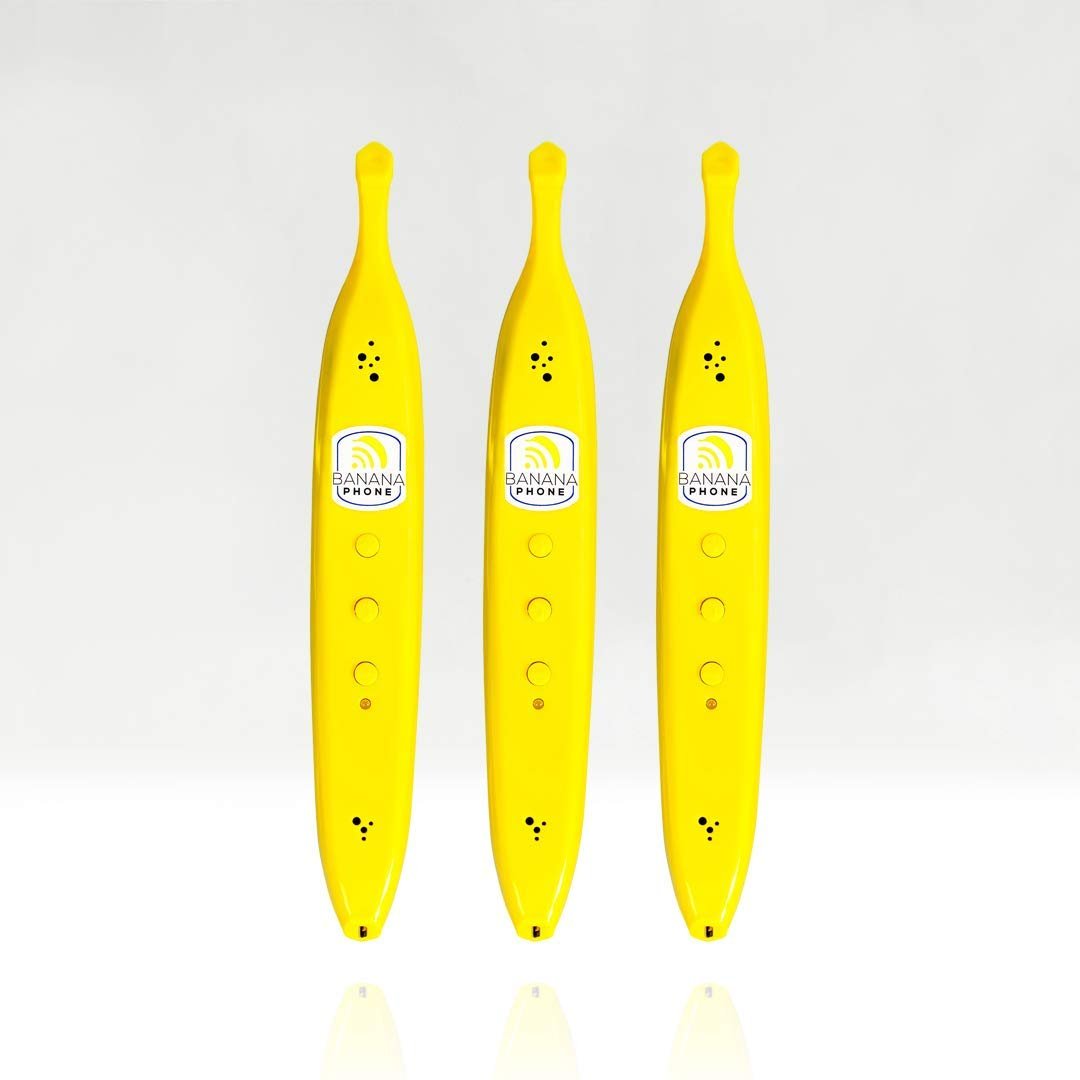 Banana Phone Bluetooth Handset for iPhone and Android Mobile Devices (Single Banana) - Build Your Ideas
