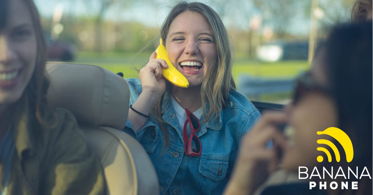 Banana Phone Bluetooth Handset for iPhone and Android Mobile Devices (Single Banana) - Build Your Ideas