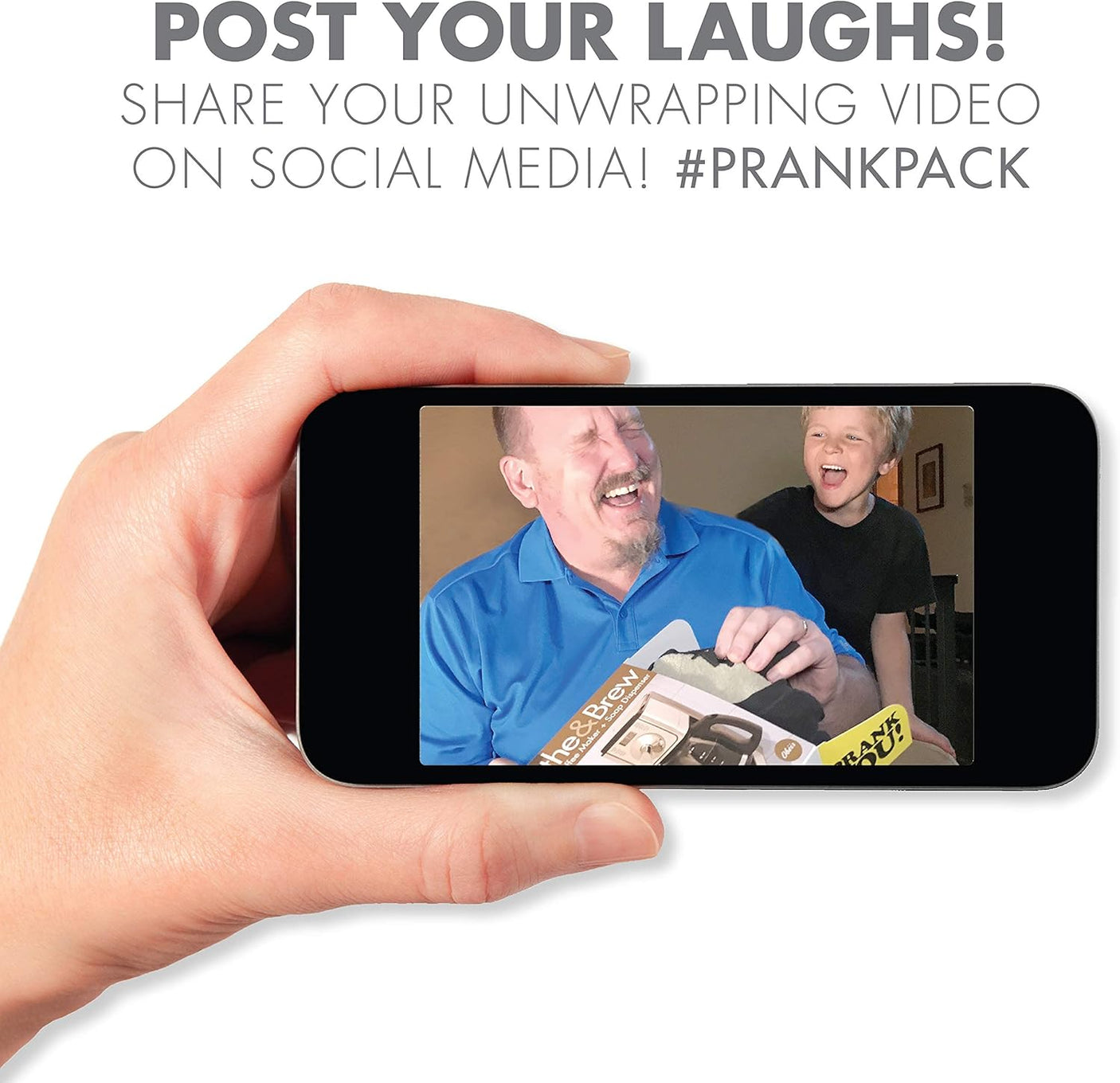 Prank - O Petspression Prank Box Hilarious Fake Packaging for Birthdays, Christmas, Holidays - Fun Gag Gift for Men, Women, Kids - Build Your Ideas