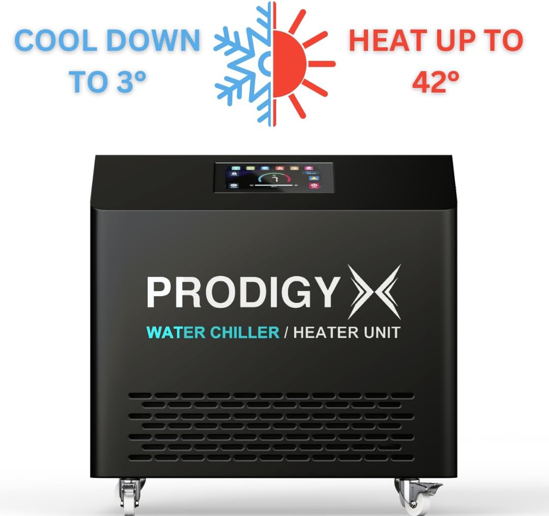 PRODIGYX Water Chiller for Cold Plunge - Ice Bath Chiller System, Water Chiller Machine, Ice Bath Tub Cold Plunge Water Chiller Unit - Build Your Ideas