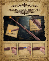 20 Pcs Floating Candles with Wand, Hanging Candles with Timer, Magic Deco Candles Flickering Warm Light, Flameless Taper Candles with Wand Remote, LED Candlesticks for Birthday Halloween Party Decor - Build Your Ideas