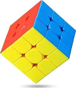 Giant Magic Cube, 18CM Big 3x3 Speed Cube Color-Matching 3D Sensory Puzzle Box Super Large Birthday Christmas Stocking Stuffers Gift for Kids Adults Fidget Toy Brain Teasers Cubing Classroom Speed Toy