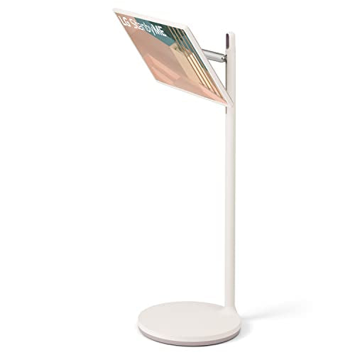 LG 27-Inch StanbyME Go Portable Smart 1080P Touch Screen (27LX5QKNA, 2023 Model), Calming Beige
