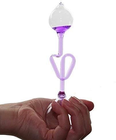 4Pcs Colorful Office Thinking Hand Boiler, Glass Energy Transfer, Children's Science Experiment, Love Birds Color Meter Boiler, Thermometer Spiral Glass Museum Toy Gifts