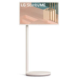 LG 27-Inch StanbyME Go Portable Smart 1080P Touch Screen (27LX5QKNA, 2023 Model), Calming Beige