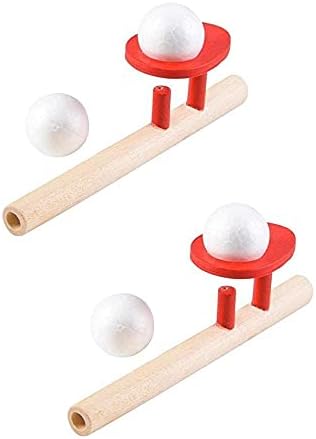2 Pack Floating Ball Game Fun Game Target Game Bernoulli's Law Demonstrating Toy for Kids and Adults