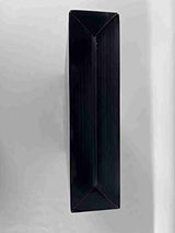 JUSRON 360 Viewing Angle Self Hair Cutting Mirror, Clear Anti-Fog HD Glass (Black Without LED Without Accessories)