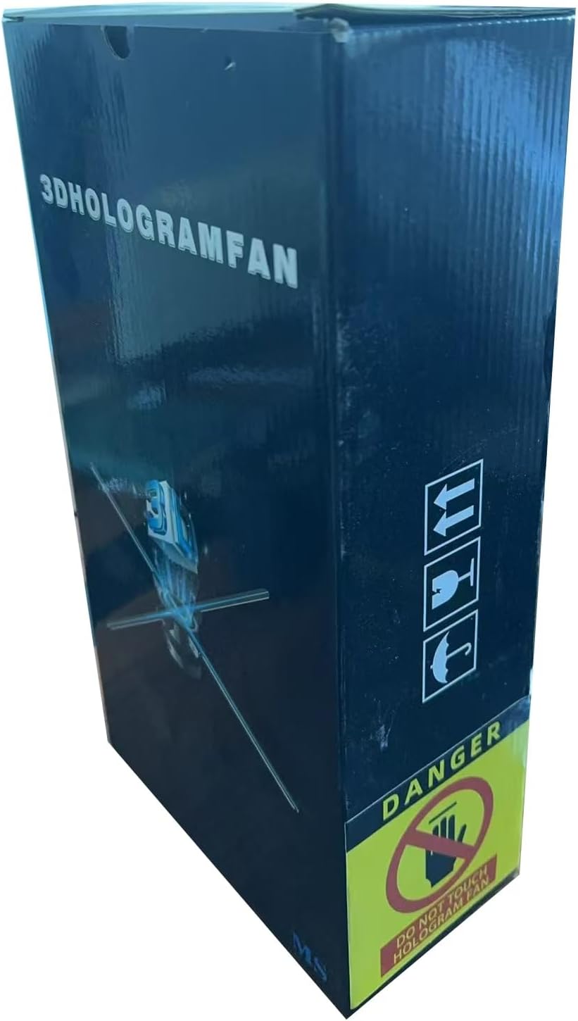 3D Hologram Fan,18.1"Hologram Fan with Remote/Bluetooth/WIFI/700 Video Library,Missyou Holographic Fan with HD LED 2000*1444PX Resolution Picture Fan Spinner Small for Shop/Bar/Christmas/Halloween - Build Your Ideas