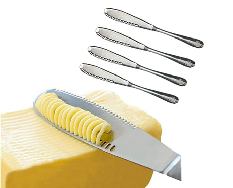 Stainless Steel Butter Spreader, Butter Knife - 3 in 1 Kitchen Gadgets (1)