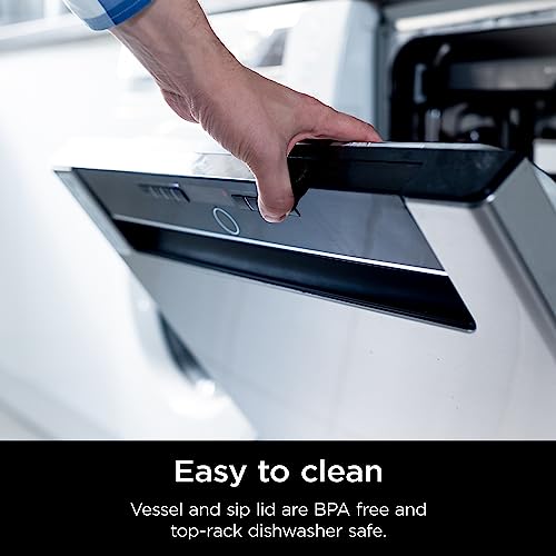 Ninja BC155PS Blast Two-Pack Portable Blender, Cordless, 18oz. Vessel, Personal Blender-for Shakes & Smoothies, BPA Free, Leakproof-Lid & Sip Spout, Rechargeable, Dishwasher Safe Parts, Peach & Stone