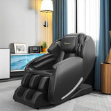 Real Relax Massage Chair Favor-06, Full Body Zero Gravity SL-Track Shiatsu Massage Recliner Chair with APP Control, Brown