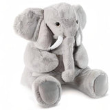 Vermont Teddy Bear Giant Elephant Stuffed Animal - 6 Foot Big Stuffed Elephant Plush from Giant Cuddle Collection - Collectible Plushies for Kids & Adults | Crafted in The USA