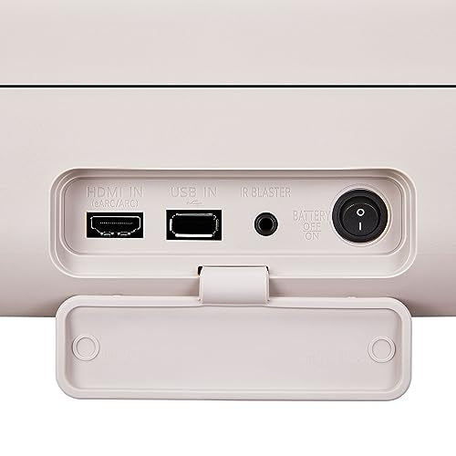 LG 27-Inch StanbyME Go Portable Smart 1080P Touch Screen (27LX5QKNA, 2023 Model), Calming Beige