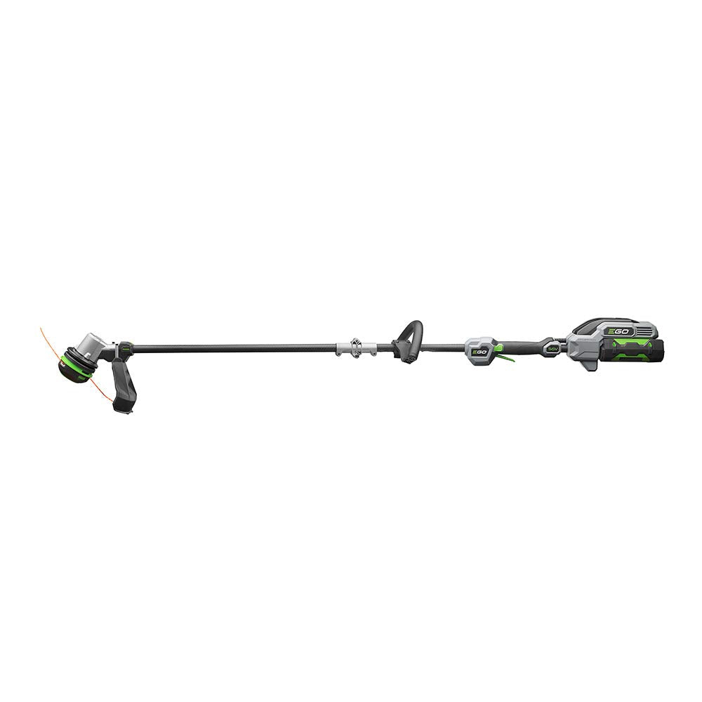 EGO Power+ ST1502SA 15-Inch 56-Volt Cordless String Trimmer with Rapid Reload and Split Shaft 2.5Ah Battery and Charger Included, Black