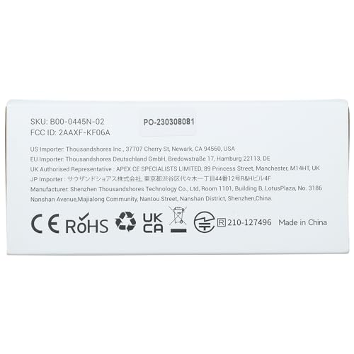 Esky Key Finder Locator with Sound, Stick-on TV Remote Control Finder, Item Locator Tags with 85dB Noise Sound 6 Receivers, Wallet Tracker Key Finders for Finding Keys, Remote Gift Idea