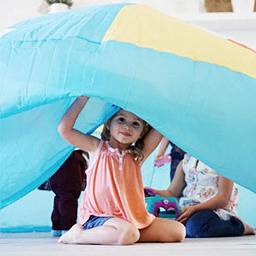 The Original Patented AirFort - Build A Fort in 30 Seconds, Inflatable Fort for Kids, Play Tent for 3-14 Years, A Playhouse Where Imagination Runs Wild, Fan not Included (Starry Night)