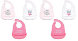 Hudson Baby Unisex Baby Silicone Bibs, Perfect Gentlemen, One Size